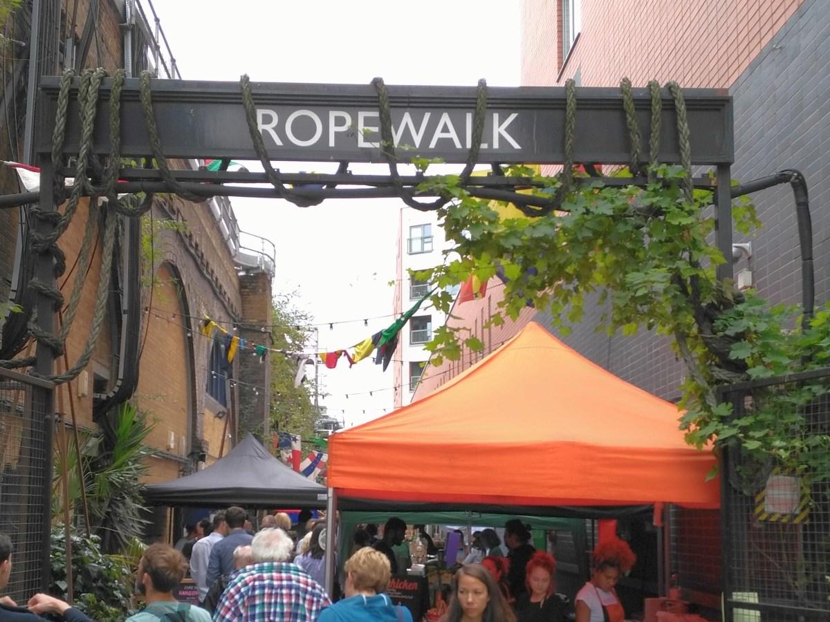 Noch nicht ganz so überlaufen: Maltby Street Market!